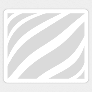 Abstract pattern - gray and white. Sticker